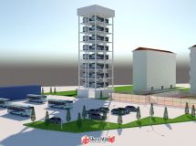 廠區(qū)大巴停車場-2