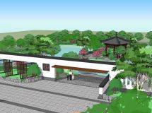公園景觀 新中式風(fēng)格-5