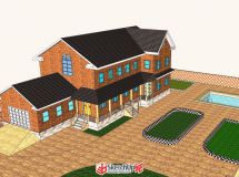 帶游泳池的別墅才給力-6