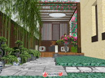 別墅庭院2-2