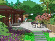 居住區(qū)設(shè)計(jì)——精致的植物圍合造景-11