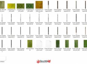 現(xiàn)代泳池別墅，含大量代理植物和貼圖紋理素材-5