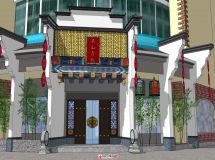 改造前后徽派餐廳-9