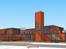 集裝箱建筑設(shè)計(jì)——游客服務(wù)中心-3