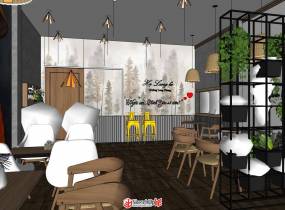 熱帶小清新街邊咖啡屋-11