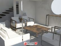 展示設(shè)計(jì)課程作業(yè)UJIA家具展廳設(shè)計(jì)-5