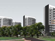 現(xiàn)代風(fēng)格住宅建筑設(shè)計(jì)-2