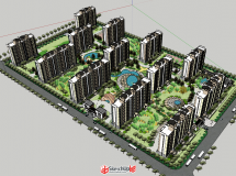 中式風(fēng)格住宅區(qū)-10