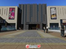 一個(gè)商業(yè)組團(tuán) 主入口立面改造設(shè)計(jì)方案-6