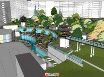 某市已建成的小區(qū)景觀方案-3
