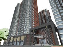 一個(gè)風(fēng)格簡潔硬朗的居住區(qū)-9