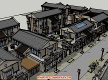 一個(gè)仿古商業(yè)街，大家提提意見(jiàn)-8