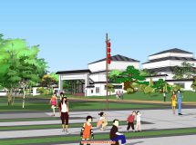 最近做得一個(gè)農(nóng)業(yè)觀光園效果圖-8