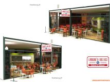 德國林堡某一超市里的兩個餐飲店設(shè)計-7
