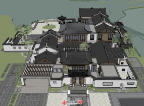 綠城中式風(fēng)格建筑-15