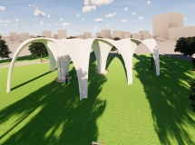 空余模仿建的景觀建筑小品-3