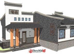現(xiàn)代公廁旅游景區(qū)廁所公共衛(wèi)生間-1
