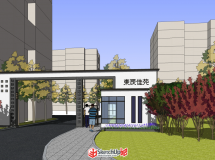住宅入口門(mén)設(shè)計(jì)-2