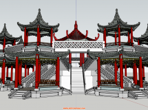 八角亭，連八亭（好模型觀賞）-5