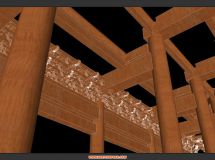 sketchup原創(chuàng)生長動畫 古建大木作-2