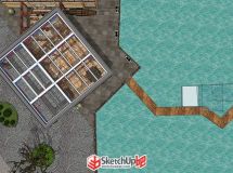 布衣空間---酒店前廳設(shè)計(jì)-9