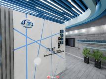 去年為一個(gè)企業(yè)設(shè)計(jì)的展廳-9