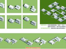 之前做的一個高級中學投標，有分析圖，有模型圖片-5