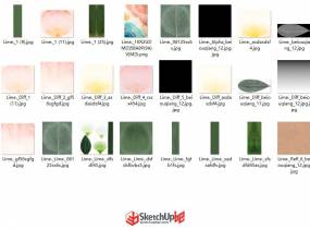 ins風的婚禮生日場景裝飾品模型+材質(zhì)貼圖！-5
