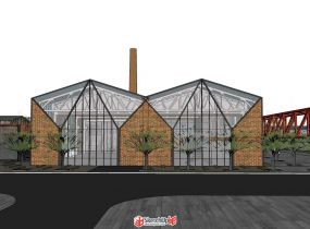 一個復古風風工業(yè)建筑分享-2