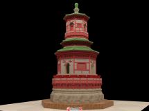 古塔小品-5