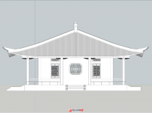仿古建筑——廡殿形制-4