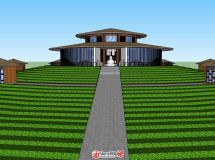 喝茶論道，原創(chuàng)建筑，不信你看看喜歡的留言給模型，，.....-13