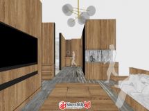 原木風(fēng)格輕奢酒店套間~-7