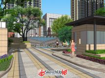 鄭州霄云里樣板房銷(xiāo)售中心方案景觀設(shè)計(jì)-15