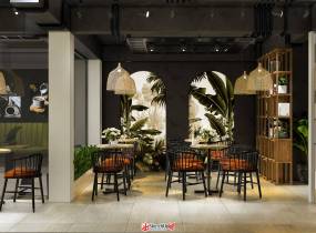 綠植生態(tài)咖啡屋完整模型和渲染-16