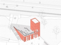 住宅建筑作品集展示，也是VA藝術(shù)留學(xué)生的一個(gè)留學(xué)作品集-8