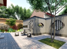 北方民居 鄉(xiāng)村庭院設(shè)計(jì)-8
