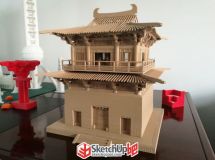 正定唐代開元寺鐘樓3D研究-10