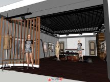 剛接的一套服裝店，現(xiàn)在分享給大家看看~~-5