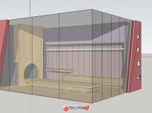 服裝店2 門頭設(shè)計(jì)加室內(nèi)空間-1