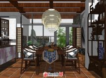 水墨印象---蔚藍(lán)卡地亞（屋頂茶室）-9