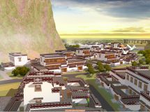 對(duì)青海莊廓院和藏式民居的結(jié)合-5