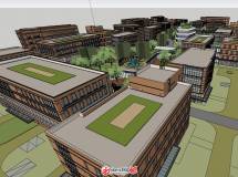 總部園區(qū)場地辦公建筑-2