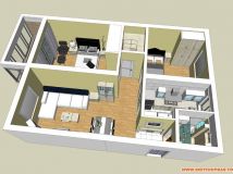 室內(nèi)設(shè)計建模，Podium稍渲了下。請指教!-2