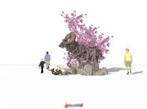 十二星座花卉雕塑展-10