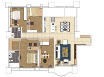 近期製作一個室內(nèi)住宅設(shè)計案-12