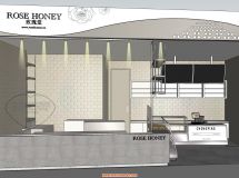 商場(chǎng)店鋪設(shè)計(jì) 鮮花主題 甜品店 ROSE HONEY  方案經(jīng)老外指導(dǎo)過(guò)-9