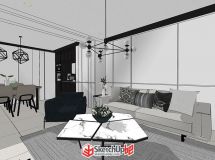 臺中舊屋翻新潔白明亮設(shè)計-6