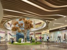現(xiàn)代風格商場購物中心室內(nèi)設計效果圖-6