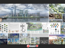 概念性綜合體設(shè)計(jì)方案——城市中軸線-1